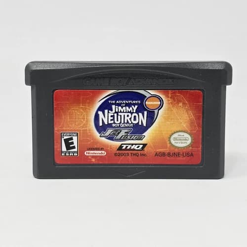 Jimmy Neutron: Jet Fusion (Gameboy Advance GBA) CLEANED & TESTED
