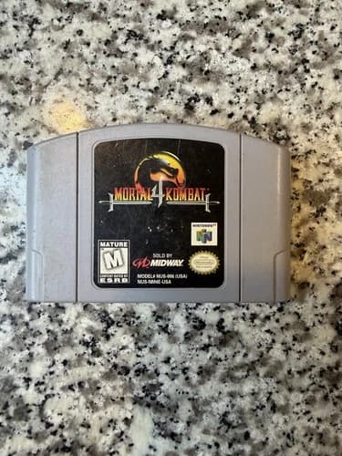 Mortal Kombat 4 N64 Nintendo 64 Game 1998 Cartridge Only Tested