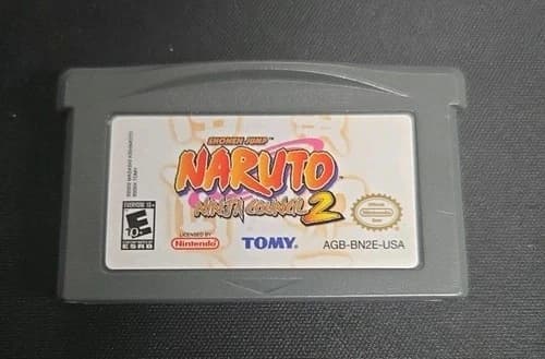 Naruto Ninja Council 2 Game Boy Advance Nintendo GBA Anime Authentic