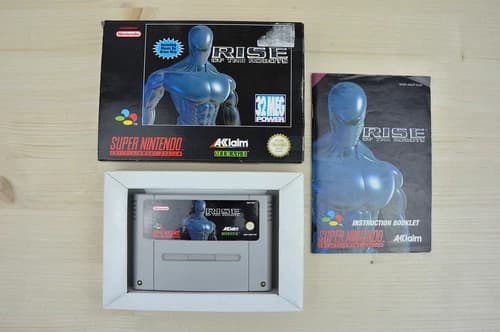 SNES - Rise of the Robots - (CIB, with manual)