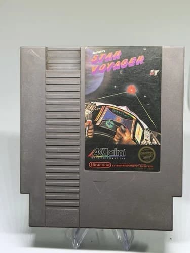 Star Voyager NES Nintendo Tested Working Acclaim Cart