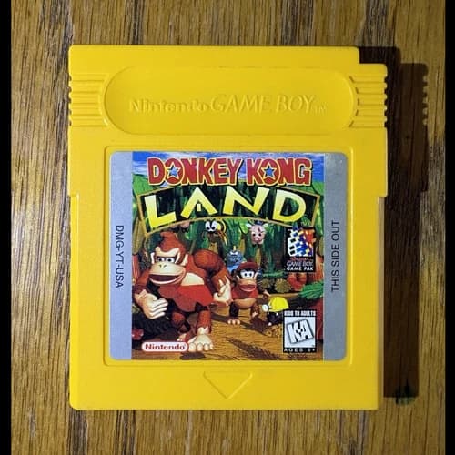 Original Nintendo Donkey Kong Land Nintendo Game Boy Color