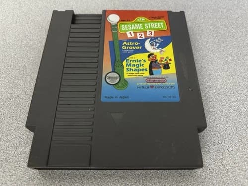 Sesame Street 123 - Nintendo Entertainment System