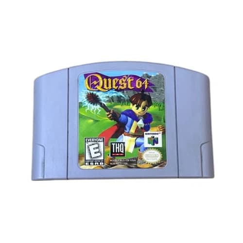 Quest 64 Nintendo 64 N64 Game Cartridge Tested Working Pre-Owned