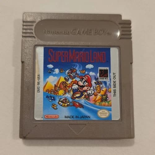 Nintendo Super Mario Land Game Boy Platformer NTSC-U/C Super Mario Series