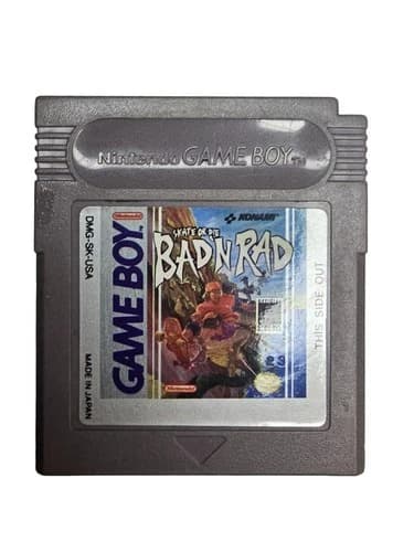 Skate or Die: Bad 'N Rad (Nintendo Game Boy, 1990) Tested Cartridge Only
