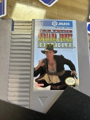 THE YOUNG INDIANA JONES CHRONICLES FOR THE NES!!! TESTED, AUTHENTIC AND RARE!!!