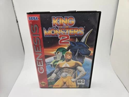King of the Monsters 2 (Sega Genesis, 1994) CIB