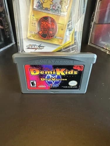 DemiKids Dark Version GBA (Nintendo Game Boy Advance, 2003) Authentic Cartridge