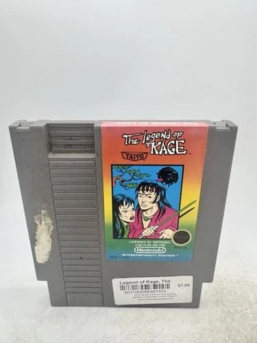 The Legend Of Kage Nintendo Entertainment System NES Cleaned and Tested