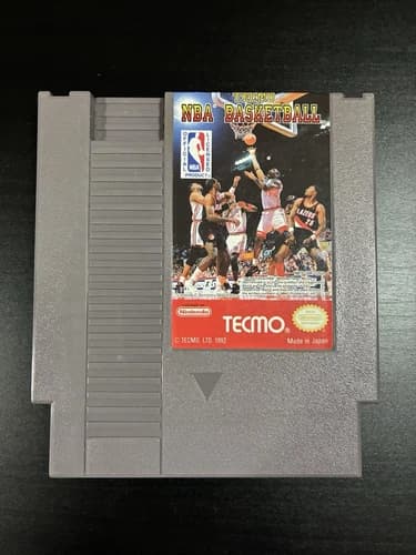 Tecmo NBA Basketball for Nintendo Entertainment System NES (1992)