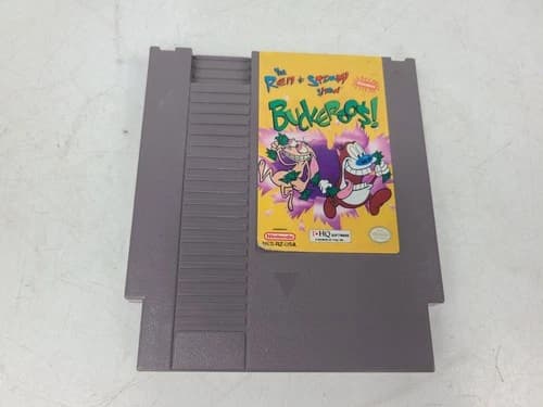 The Ren And Stimpy Show Buckeroos: Nintendo Nes (TESTED)
