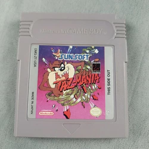 Taz-Mania (Nintendo Game Boy, 1994) Authentic