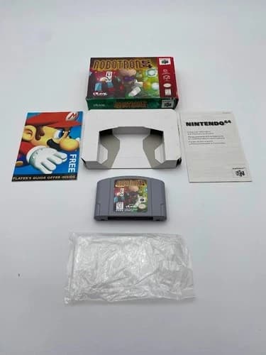 Robotron 64 Nintendo 64 Complete In Box CIB Authentic