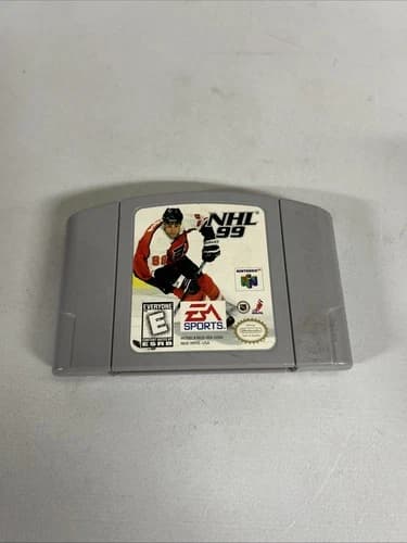 Nintendo 64 NHL 99 Authentic Game Cartridge N64 Cart Only Tested & Working