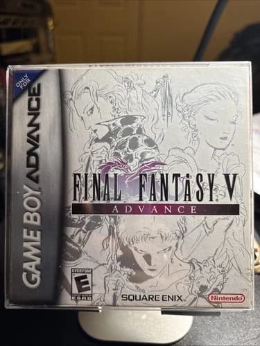 Final Fantasy V Advance (Nintendo Game Boy Advance, 2006) CIB