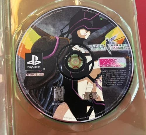 Elemental Gearbolt For PlayStation 1 PS1 Shooter (Disc only)