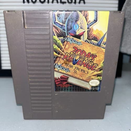 Zoda's Revenge: Star Tropics II - Nintendo Entertainment System Working/Tested