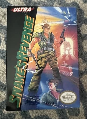 Snake's Revenge (Nintendo Entertainment System, 1990) CIB Tested Working