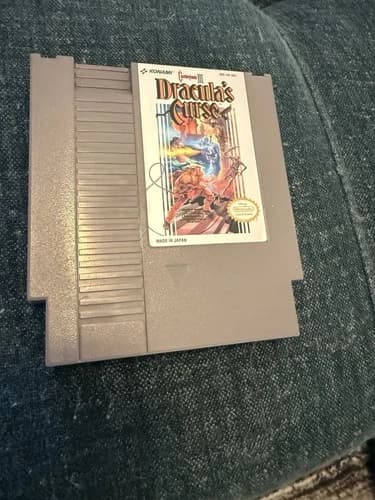 Castlevania III Dracula's Curse tested and working NES Official Seal