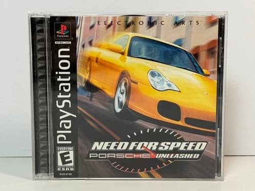 Need for Speed Porsche Unleashed PlayStation Video Game Racing Multi-Tap w/ Reg