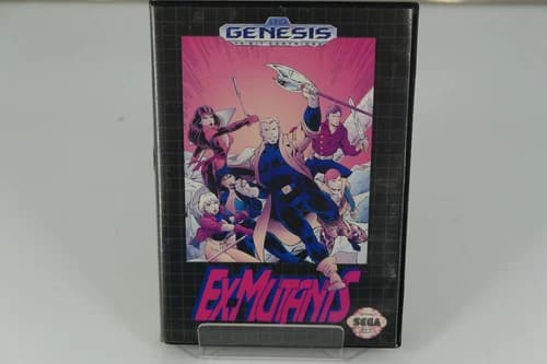Ex-Mutants Sega Genesis Video Game 1992 Complete W/ Manual Combine Shipping