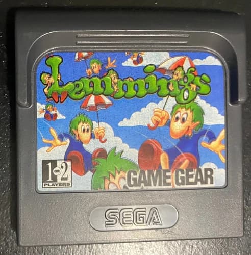 Lemmings - Sega Game Gear - Good Condition
