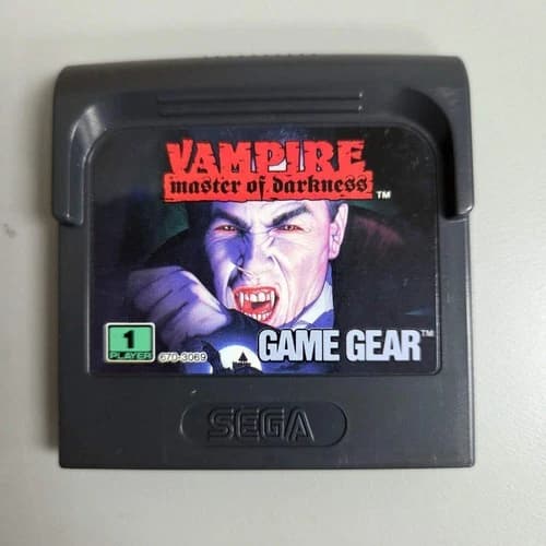 Vampire Master of Darkness (Sega Game Gear, NaN)