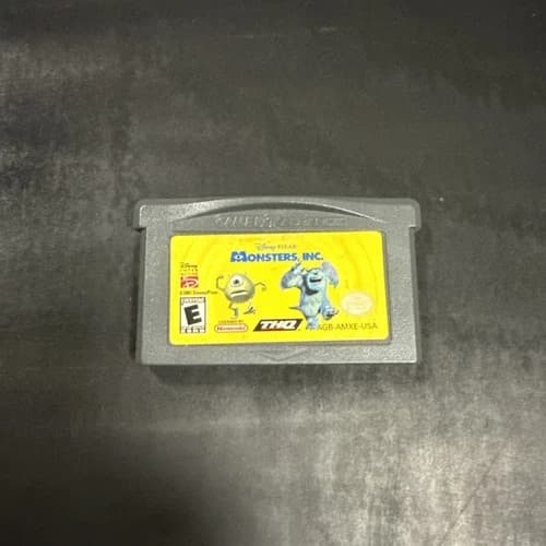 Monsters, Inc. (Nintendo Game Boy Advance, 2001) GBA Authentic