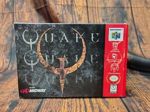 Quake 1 (Nintendo 64 N64) Complete in Box CIB