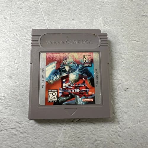 Killer Instinct (Nintendo Game Boy, 1995) Authentic Cartridge Working