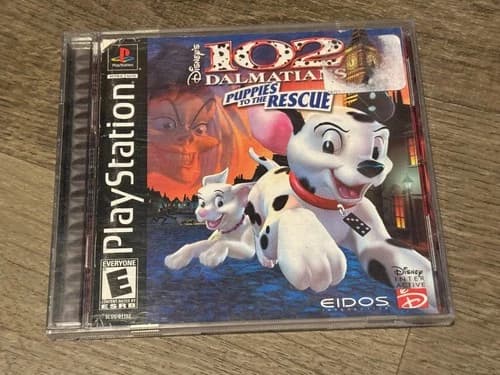 102 Dalmatians Puppies to the Rescue Playstation 1 PS1 Complete w/Reg Card