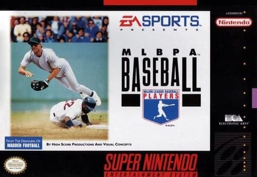Mlbpa Baseball- SNES Super Nintendo Game