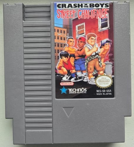 Crash N the Boys Street Challenge - Nintendo NES Authentic Retro