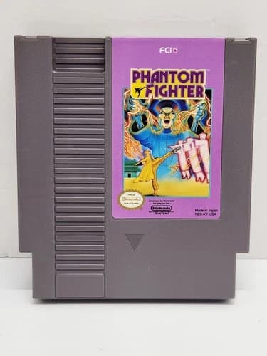 Phantom Fighter NES Nintendo Authentic Tested Cleaned