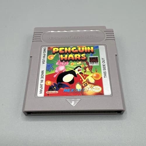 Nintendo Gameboy Game Only Penguin Wars - TESTED