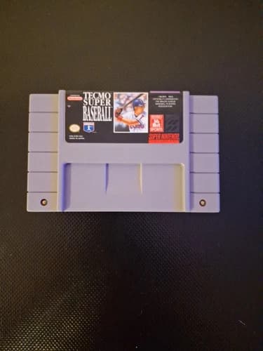 Tecmo Super Baseball (Super Nintendo Entertainment System, 1994)