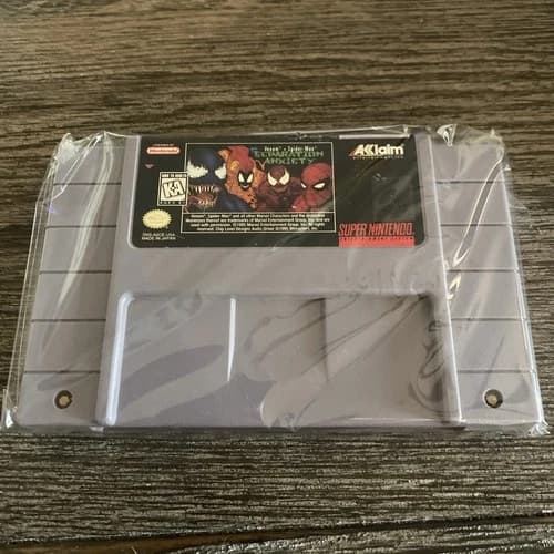 Venom-Spider-Man: Separation Anxiety (Super Nintendo Entertainment System, 1995)