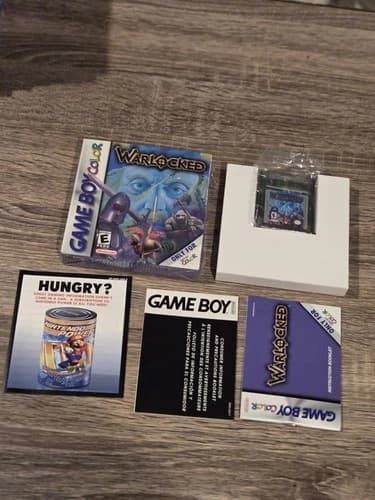 Warlocked Nintendo Gameboy Color Boy GBC Totally Complete CIB Wow