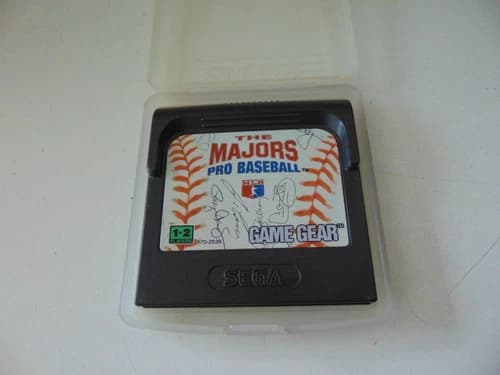 The Majors Pro Baseball Sega Game Gear