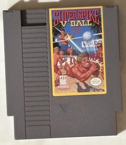 Nintendo NES Super Spike V'Ball (Cleaned, Tested & Working)