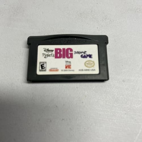 Disney Piglets Big Movie Game Authentic Tested GameBoy Advance Game