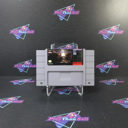 Mary Shelley's Frankenstein Super Nintendo SNES Cartridge Only Authentic/ Test..