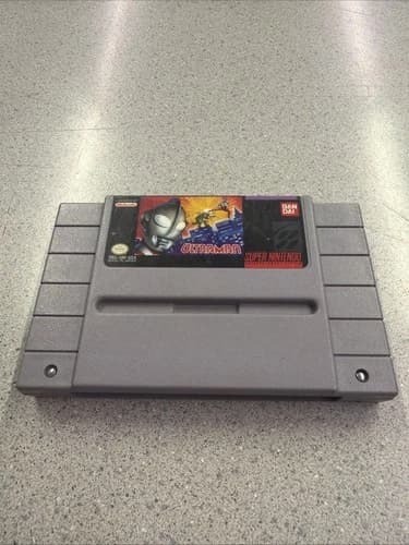 Ultraman (Super Nintendo Entertainment System, SNES, 1991) Tested & Working