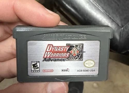 Game Boy Advance Dynasty Warriors Advance Game. Works