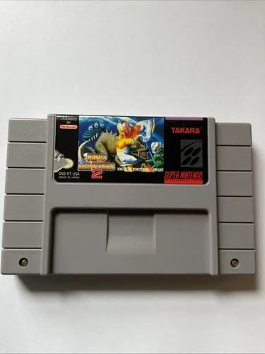 King of the Monsters 2 (Super Nintendo, 1991/92) Authentic SNES See Pics