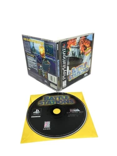 Sony PlayStation 1 PS1 CIB COMPLETE TESTED Battlestations Battle stations
