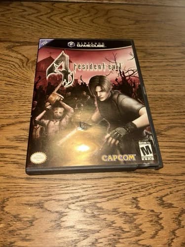 Resident Evil 4 Nintendo GameCube 2005 Complete CIB, 2-Disc Set with Manual