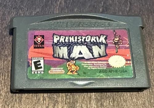 Prehistorik Man (Nintendo Game Boy Advance, 2001)