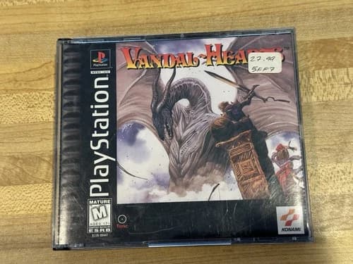 Vandal-Hearts (Sony PlayStation 1, 1997) Complete PS1 NTSC